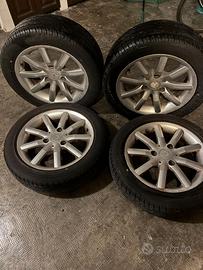 Ruote in lega complete per Smart 450