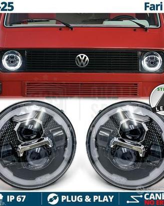FARI LED Per TRANSPORTER T3 T25 Angel OMOLOGATI