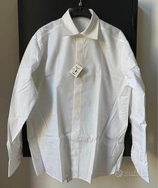 Camicia bianca da bambino 100% cotone