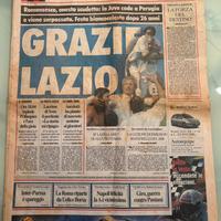 Corriere dello Sport scudetto Lazio 2000 15/5/2000