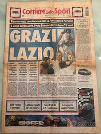 Corriere dello Sport scudetto Lazio 2000 15/5/2000