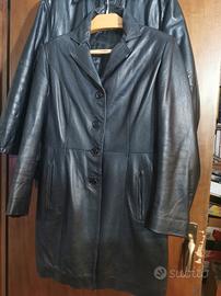 Giacca Donna lunga Vera Pelle Morbidissima 