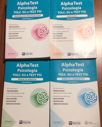 Alpha test PSICOLOGIA