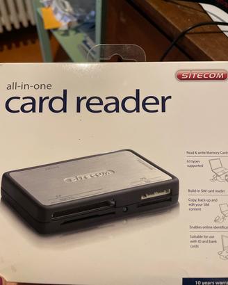 Card reader lettore card