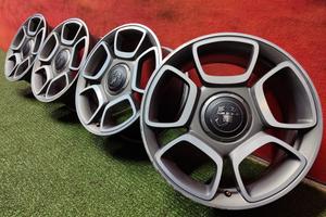 Cerchi Fiat 500 Abarth Originali 7J x 17 ET38 4x98