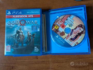 God of War e GTA V PS4