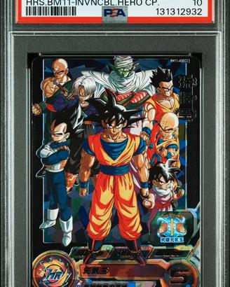 PSA 10 SON GOKU BM11-ASEC2 DRAGON BALL HEROES JAP
