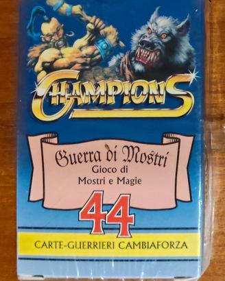 Carte da collezione Champions Guerra di Mostri 