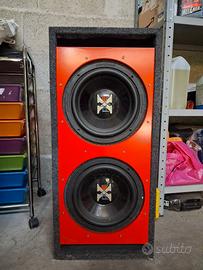 2 Powerbass S-1204D - 12" con incasso