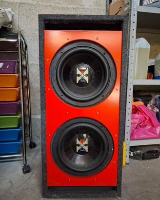 2 Powerbass S-1204D - 12" con incasso