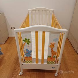 culla lettino PALI Gigi e Lele con materasso 
