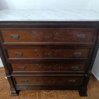 Trittico Camera da Letto Antico. Stile Umbertino