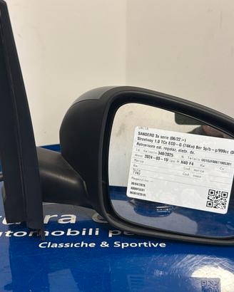RETROVISORE ESTERNO DESTRO DACIA SANDERO 2024
