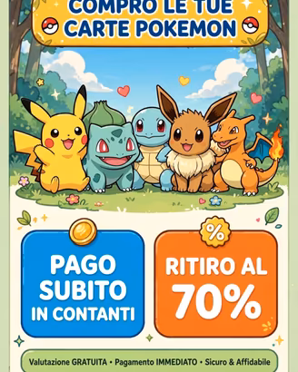 ritiro lotti carte pokemon 