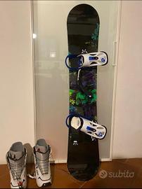 TAVOLA SNOWBOARD E SCARPONI UOMO