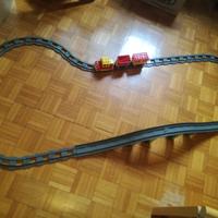 Trenino elettrico lego duplo