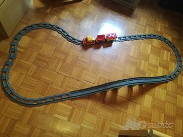 Trenino elettrico lego duplo