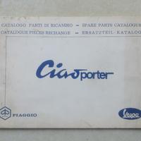 Piaggio Ciao Porter catalogo parti di r. originale
