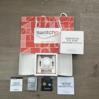 Omega swatch MoonSwatch Mission to the Moon White