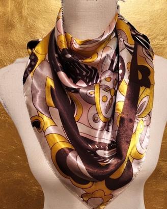 Foulard quadrato vintage L' Oreal 