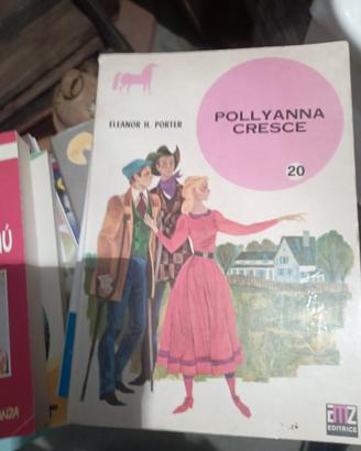 libro vintage "Pollyanna cresce"