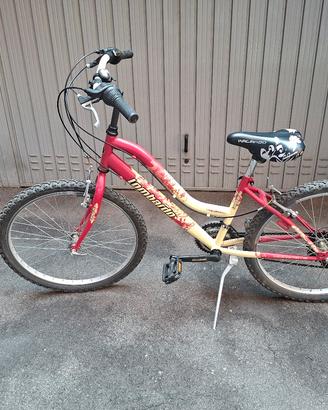mountain bike bambina 24 pollici