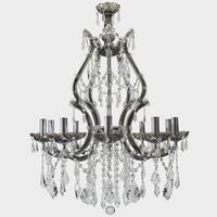 Lampadario MUMA_MuranoMania Bianco e Nero