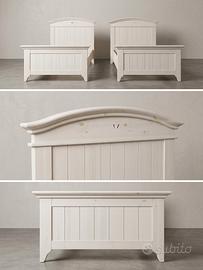 Coppia Strutture Letto Singolo Minacciolo, Tolà