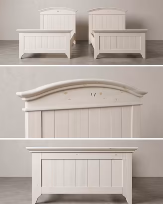 Coppia Strutture Letto Singolo Minacciolo, Tolà