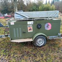 rimorchio trasporto cani