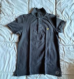 Polo Lyle & Scott grigia e nera