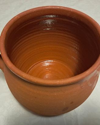 pentola/coccio in terracotta 
