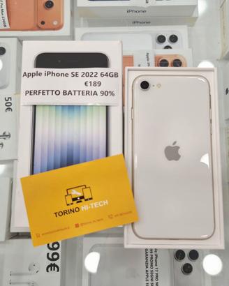 Apple iPhone SE 2022 64GB - BATTERIA 90%