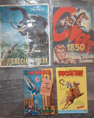 FUMETTI E ALBUM ANNI 60'