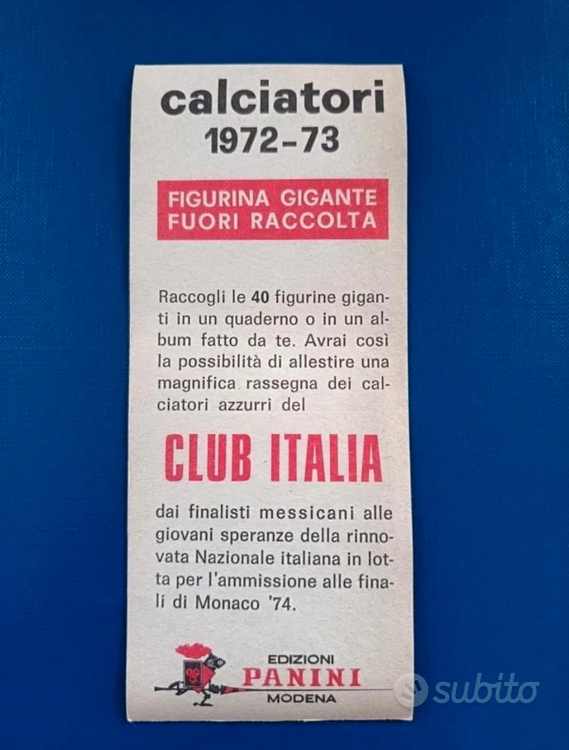 Figurina Panini Calciatori 1972-73 Fuori Raccolta - Collezionismo In vendita a Cagliari