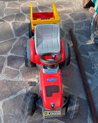 Trattore con carro Peg Perego