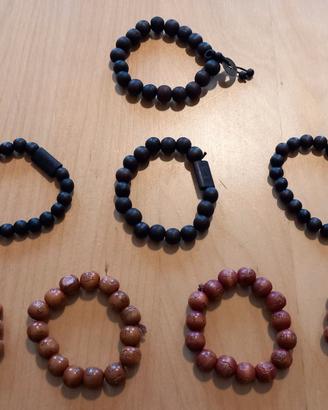Braccialetti cinesi in legno