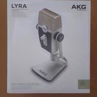 Microfono AKG LYRA usato un paio di volte