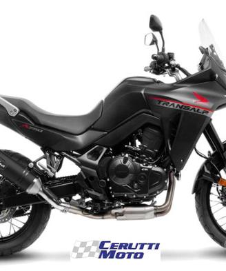 Scarico Leovince LV ONE EVO BLACK Honda Transalp