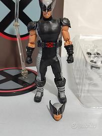 Action Figure Wolverine 1:12 Nera 16cm