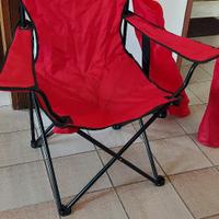 SEDIE DA CAMPEGGIO PIEGHEVOLI