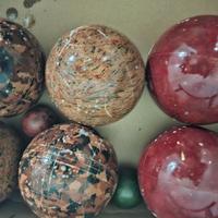 bocce pietra vintage