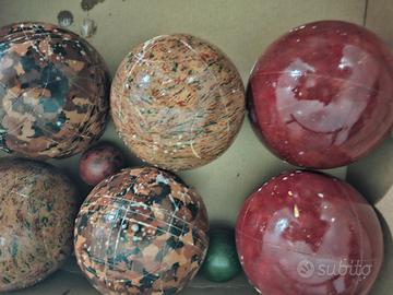 bocce pietra vintage