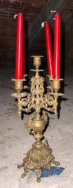 CANDELABRO ANTICO LAVORATO