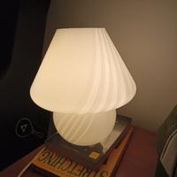 lampada in vetro di murano anni 70/80