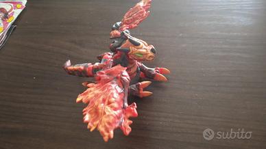 action figure mega bloks dragons fire ice alone no