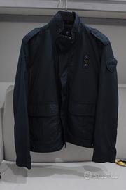 Giacca Beluomo blu scuro stile utility