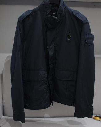 Giacca Beluomo blu scuro stile utility