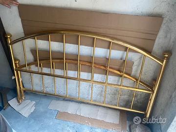 TESTATA LETTO IN FERRO E BRONZO - LANCIANO