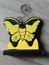 Portafoto in legno e ferro